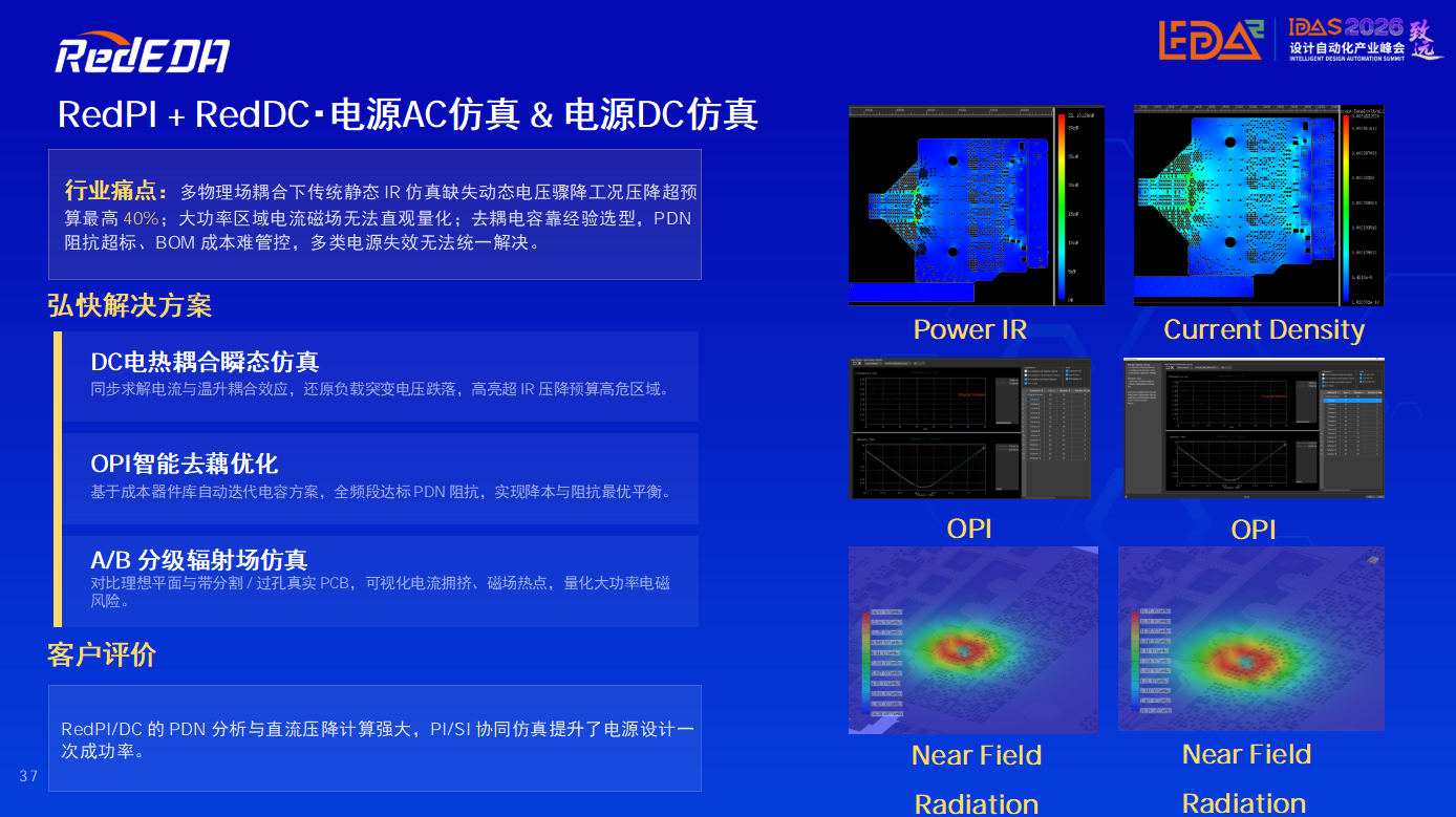 RedPI电源AC/DC仿真分析功能概览